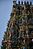 Yangon Myanmar. The Sri Kali Indian temple. 